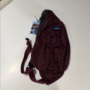 KAVU Maroon Sling Backpack
